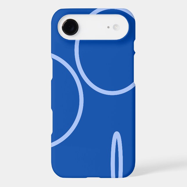 Circles and Loop on Blue (Back)