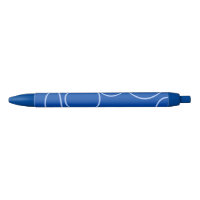 Circles and Loop on Blue Pen