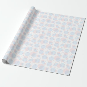 Circles and Polka Dots Wrapping Paper