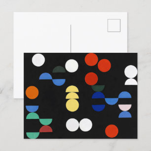 Circles and Semicircles   Sophie Taeuber-Arp   Postcard