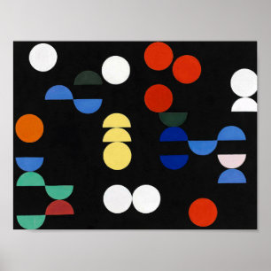 Circles and Semicircles Sophie Taeuber-Arp Poster