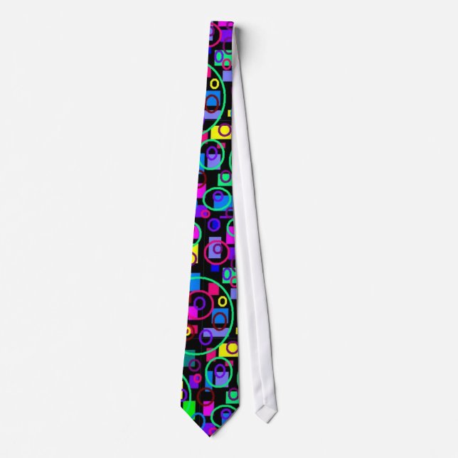 Circles and Squares Tie (Front)