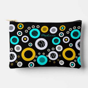 Circles art accessory pouch