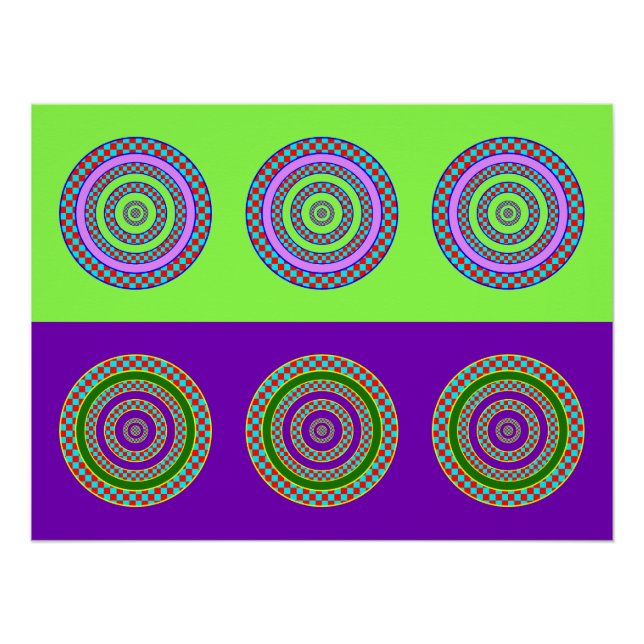 Circles Art Poster (Front)