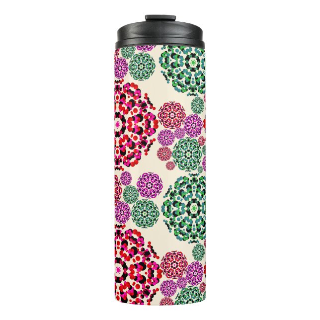 Circles art thermal tumbler (Front)