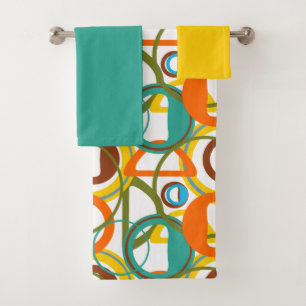 Circles, Circles Bath Towel Set