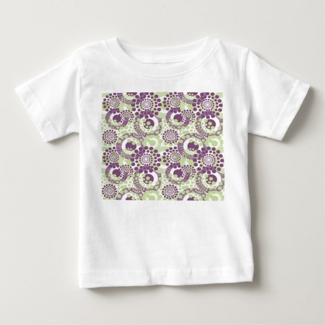 Circles, Circles Everywhere Baby T-Shirt (Front)
