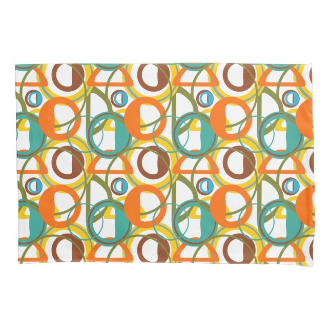 Circles, Circles  Pillowcase (Front)
