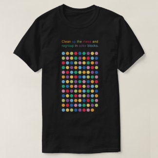Circles Colour Grid Game  T-Shirt