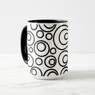 Circles Design Mug