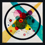 Circles in a Circle by Wassily Kandinsky Poster<br><div class="desc">Artist: Wassily Kandinsky.
1923.</div>