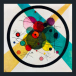 Circles in a Circle by Wassily Kandinsky Poster<br><div class="desc">Artist: Wassily Kandinsky.
1923.</div>