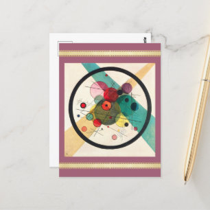 Circles in a Circle, Kandinsky  Postcard