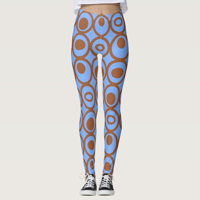 Circles in Circles Leggings (Front)