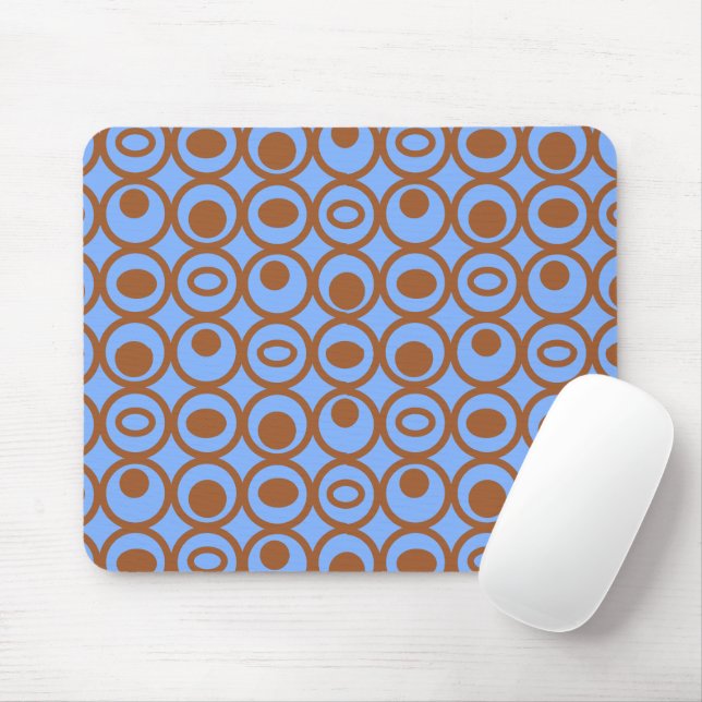Circles in Circles Mouse Mat (With Mouse)