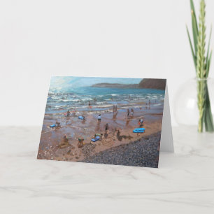 Circles in the Sand Sidmouth 2007 Holiday Card