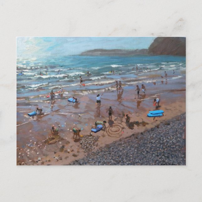 Circles in the Sand Sidmouth 2007 Postcard (Front)