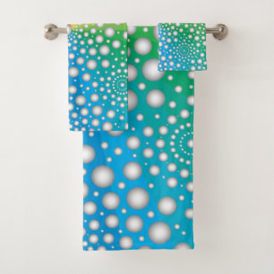 Circles Mandala 2 Bath Towel Set