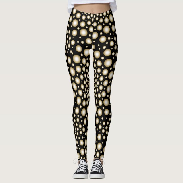 Circles Mandala Leggings (Front)