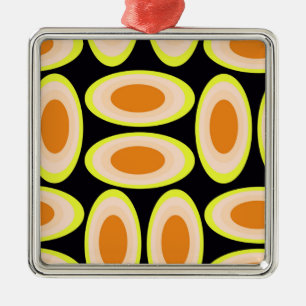 Circles Metal Tree Decoration