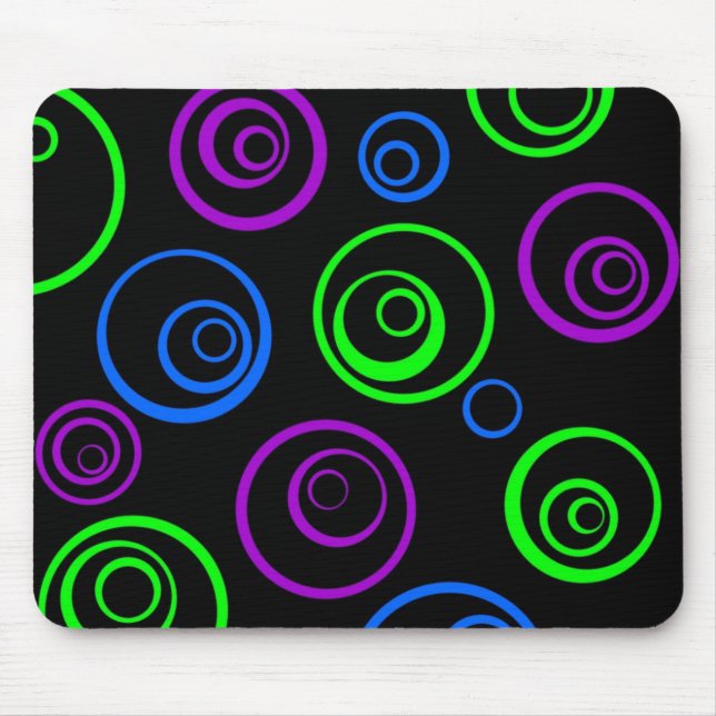 circles mouse mat (Front)