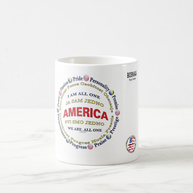 Circles of America - Bosnian Coffee Mug (Center)