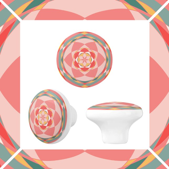 Circles of Colour Ceramic Knob (Creator Uploaded)