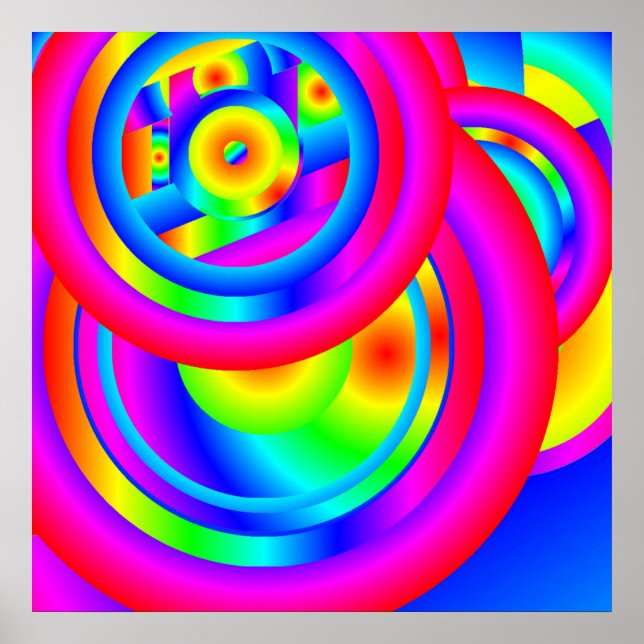 Circles of Colour Poster (Front)