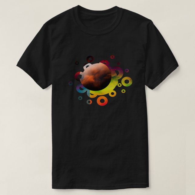 Circles Of Colour T-Shirt (Design Front)