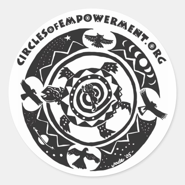 Circles of Empowerment - Stickers (Front)