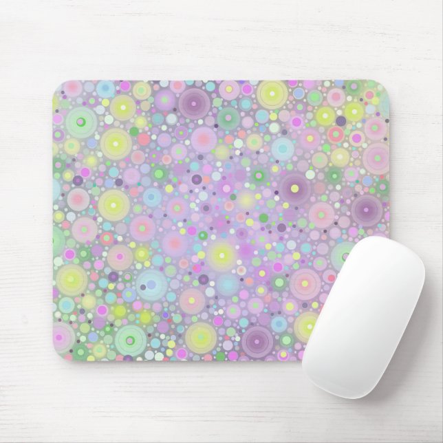 Circles of life mouse mat (With Mouse)