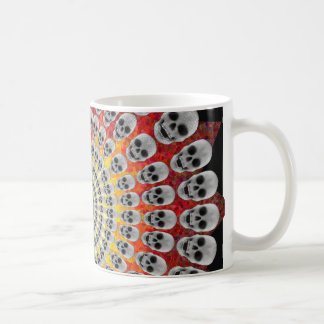 Circles of Skulls & Fire Graphics: Coffee Mug