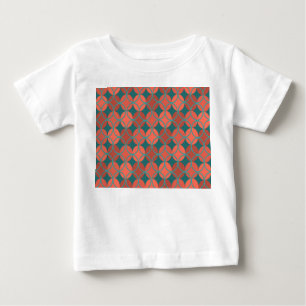 Circles on Circles - Teal and Orange Baby T-Shirt
