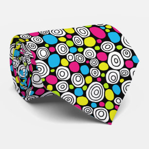 Circles Pattern 210819 - Colours 02 Tie