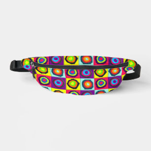 circles pattern   bum bags