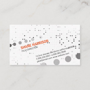 Circles Pattern Business Card