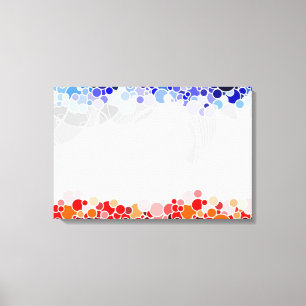 CIRCLES PATTERN CANVAS PRINT