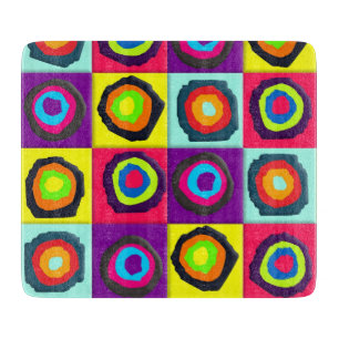 circles pattern  cutting board