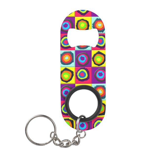 circles pattern elastic hair tie (Front)