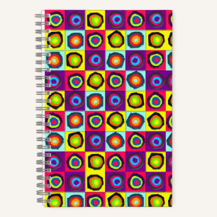 circles pattern notebook