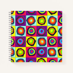 circles pattern notebook