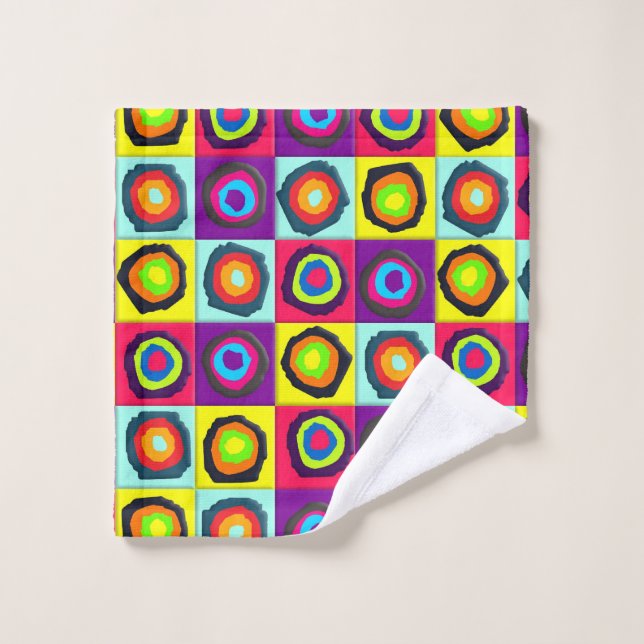 circles pattern  wash cloth (Wash Cloth)