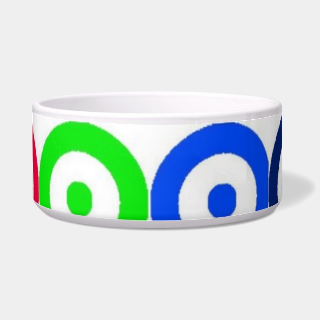 Circles Pet Bowl (Front)