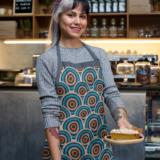 Circles Retro Apron (Creator Uploaded)