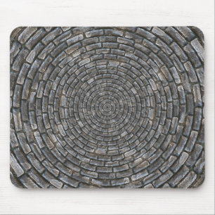 Circles stones mouse mat