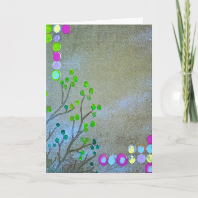 Circles Thank You Card (Front)