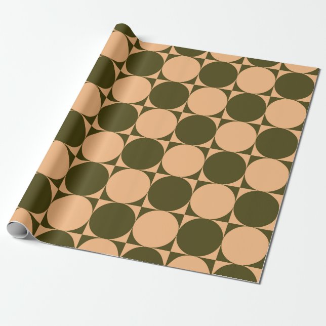 Circles Wrapping Paper (Unrolled)