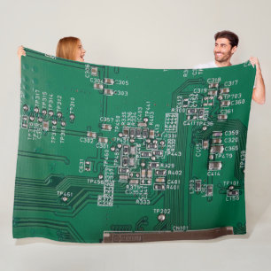 CIRCUIT BOARD 2 FLEECE BLANKET