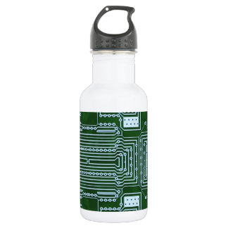 Circuit Board Background 532 Ml Water Bottle