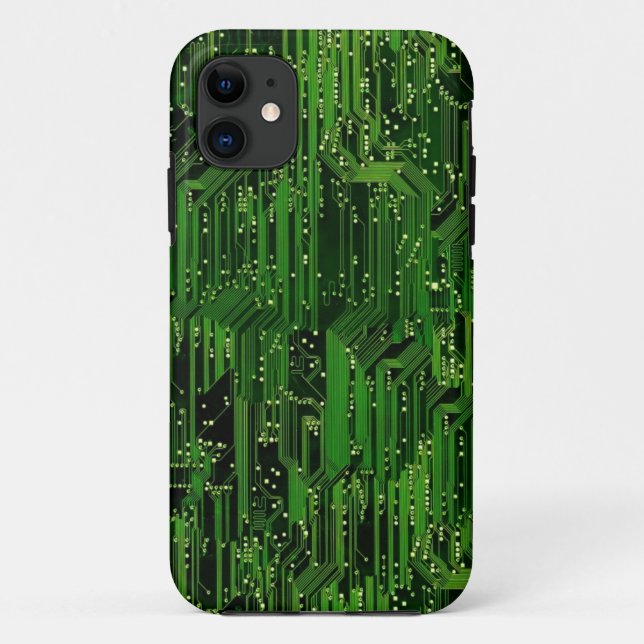 Circuit board background Case-Mate iPhone case (Back)